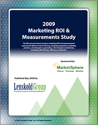 2009_MarketingROI_Research_Study